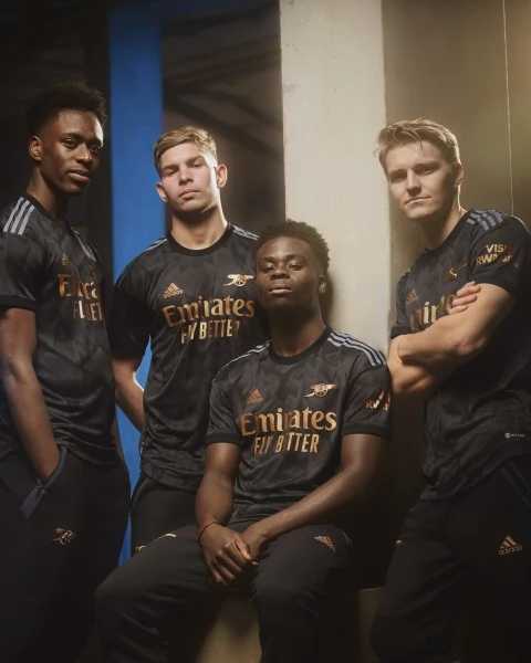 Maglia Arsenal Saka 7 Divisa Trasferta 2022/23